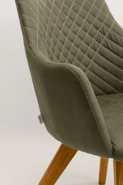 Drehstuhl Coco Wood Green