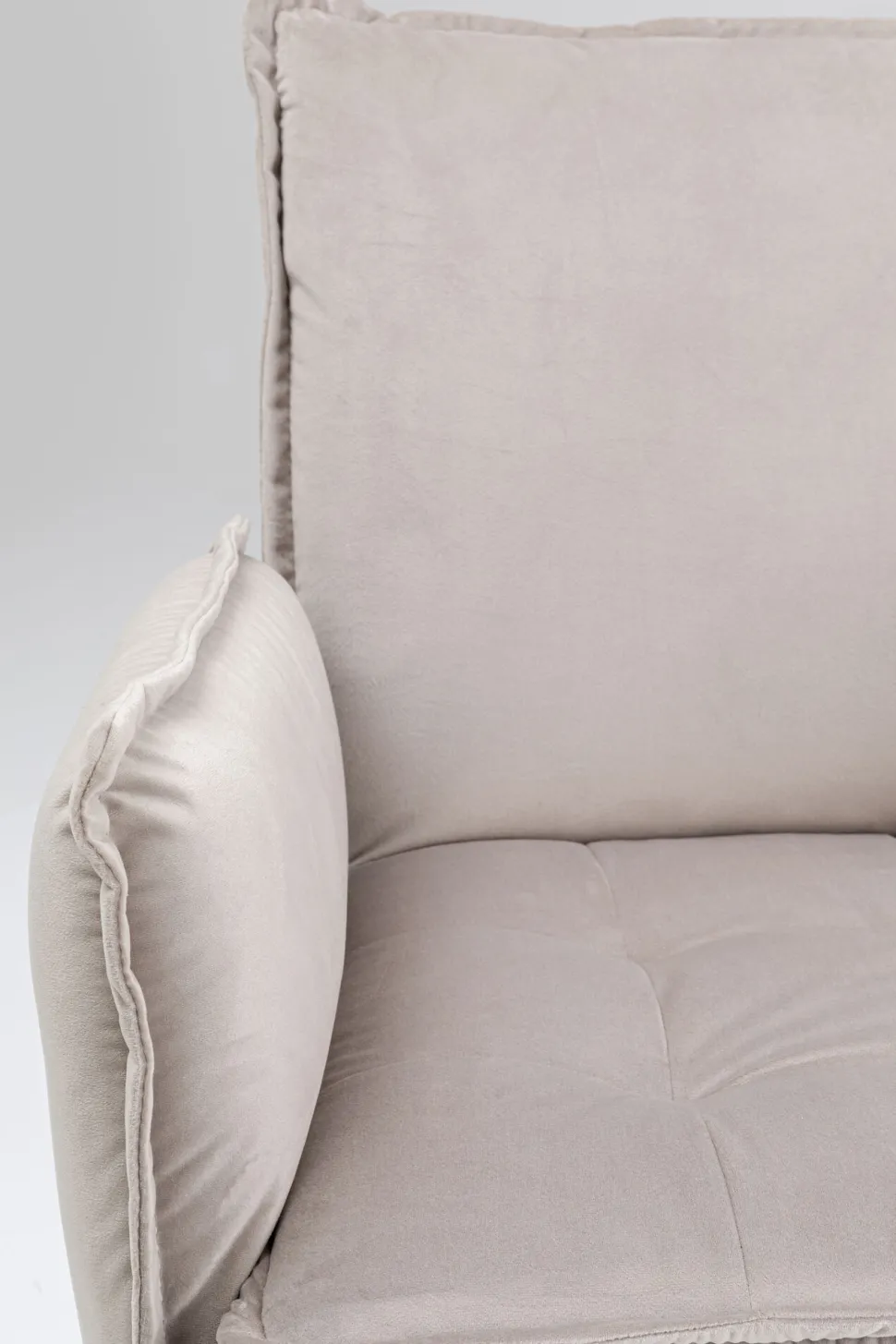 Drehstuhl mit Armlehnen Chelsea Grau