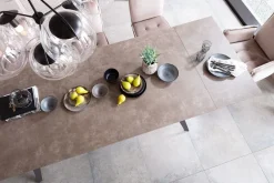 Drehstuhl mit Armlehnen Chelsea Grau