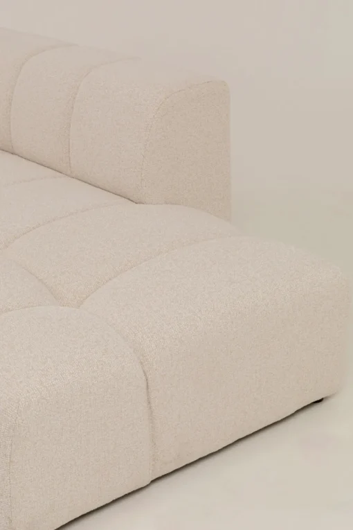 Ecksofa Belami Creme Rechts 265cm