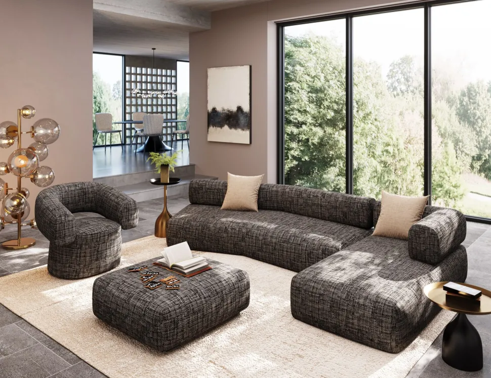 Ecksofa Bow 334x180cm