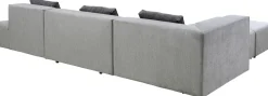 Ecksofa Infinity Atlanta Grau Links