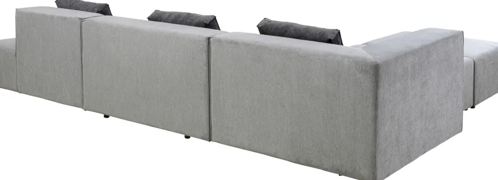 Ecksofa Infinity Atlanta Grau Links