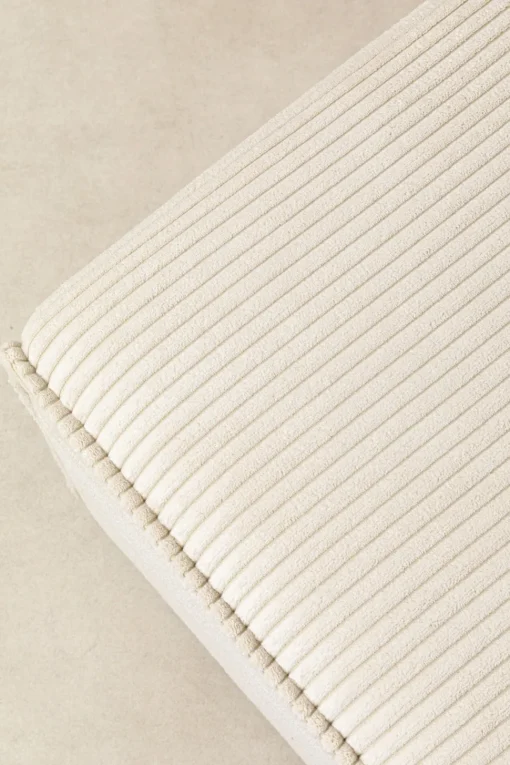 Ecksofa Infinity Ottomane Cord Creme Links
