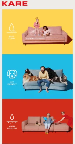 Ecksofa Infinity Ottomane Creme Links