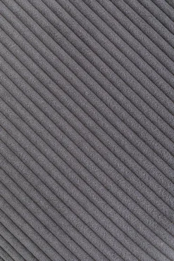 Ecksofa Infinity Ottomane Cord Grau Links