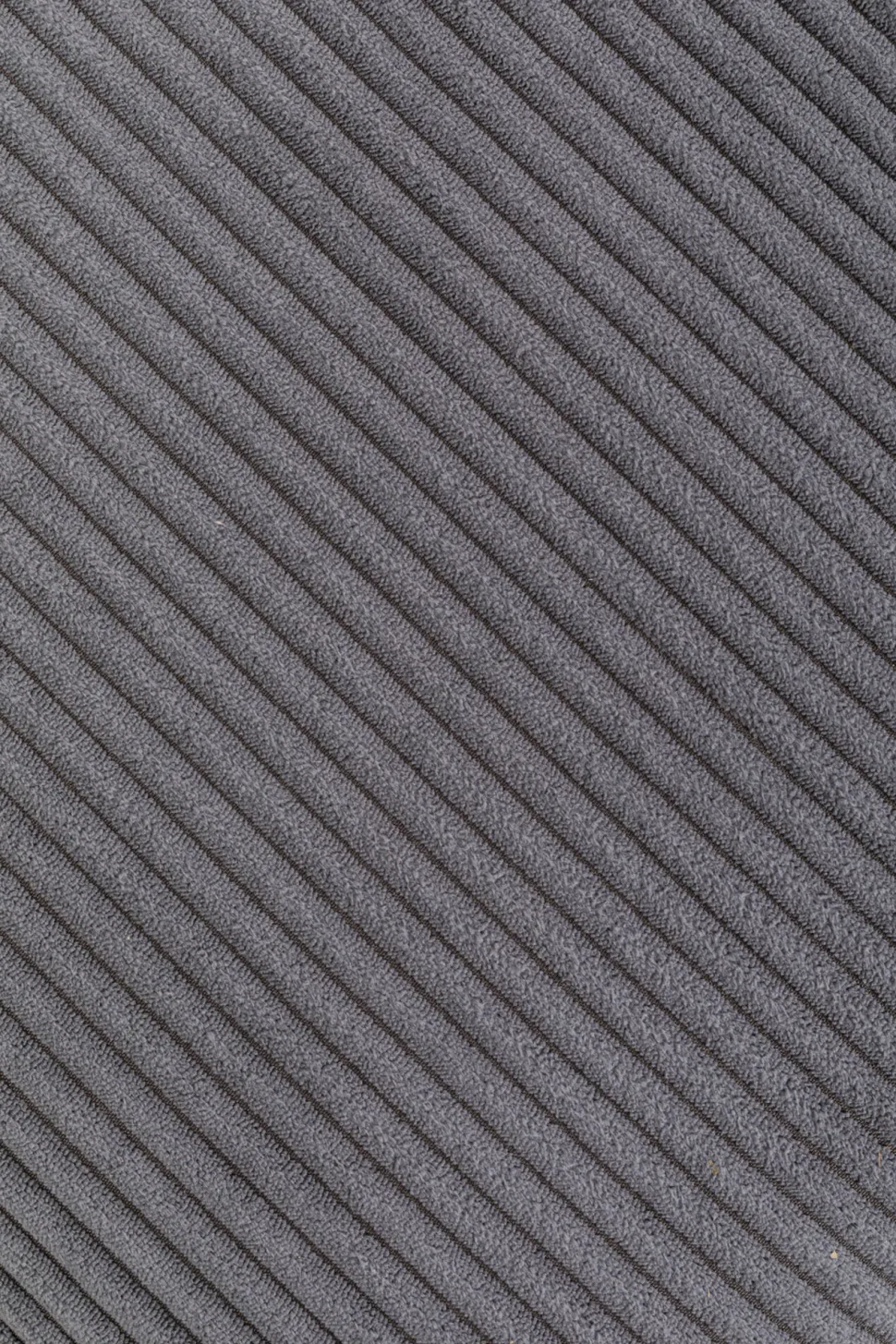 Ecksofa Infinity Ottomane Cord Grau Links