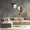 Ecksofa Infinity Velvet Taupe Links