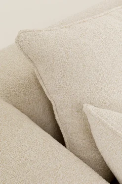 Ecksofa Jimmy Creme Rechts