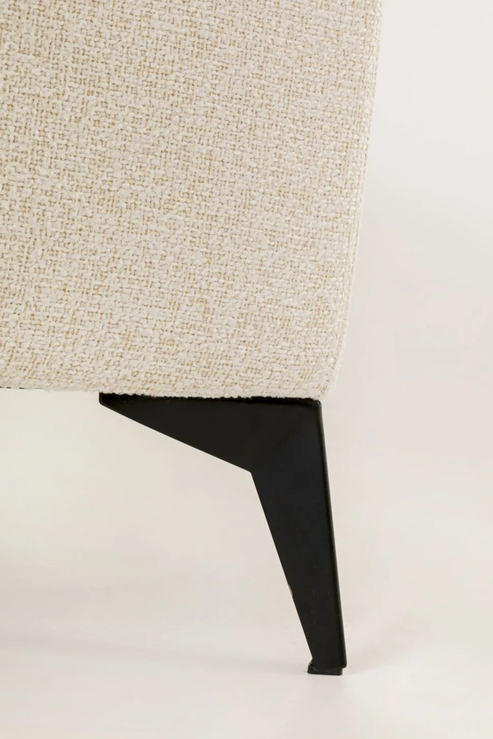 Ecksofa Jimmy Creme Rechts