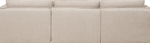 Ecksofa Karma Creme Rechts