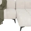 Ecksofa Nia Creme Rechts 250cm