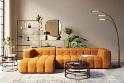 Ecksofa Salamanca Goldbraun Links