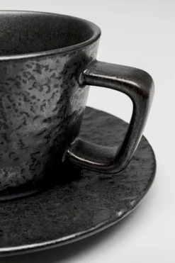 Espressotasse Cosmos Schwarz (2/tlg.)