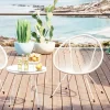 Gartenset Acapulco 2tlg Weiß