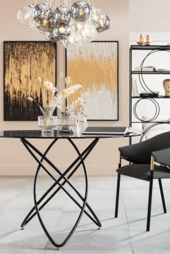 Gerahmtes Bild Abstract Weiß 80x120cm