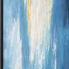 Gerahmtes Bild Artistas Blau 120x180cm