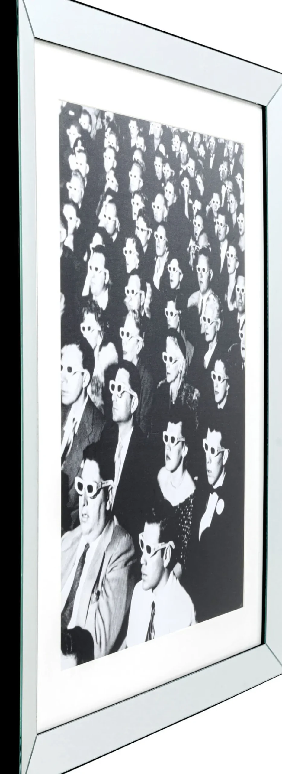 Gerahmtes Bild Audience 85x105cm