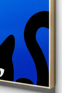 Gerahmtes Bild Ciao Gatto (2/Set)