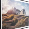 Gerahmtes Bild Mountain View 120x180cm