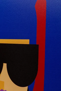 Gerahmtes Bild Party Girl 60x90cm