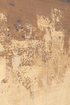 Gerahmtes Bild Silence Braun 120x120cm