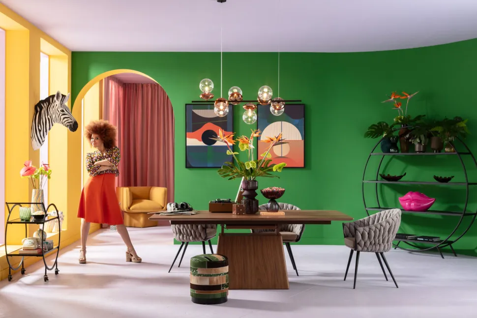 Gerahmtes Bild Sunrise 75x100cm