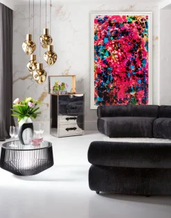 Gerahmtes Bild Wild Berries 205x125cm