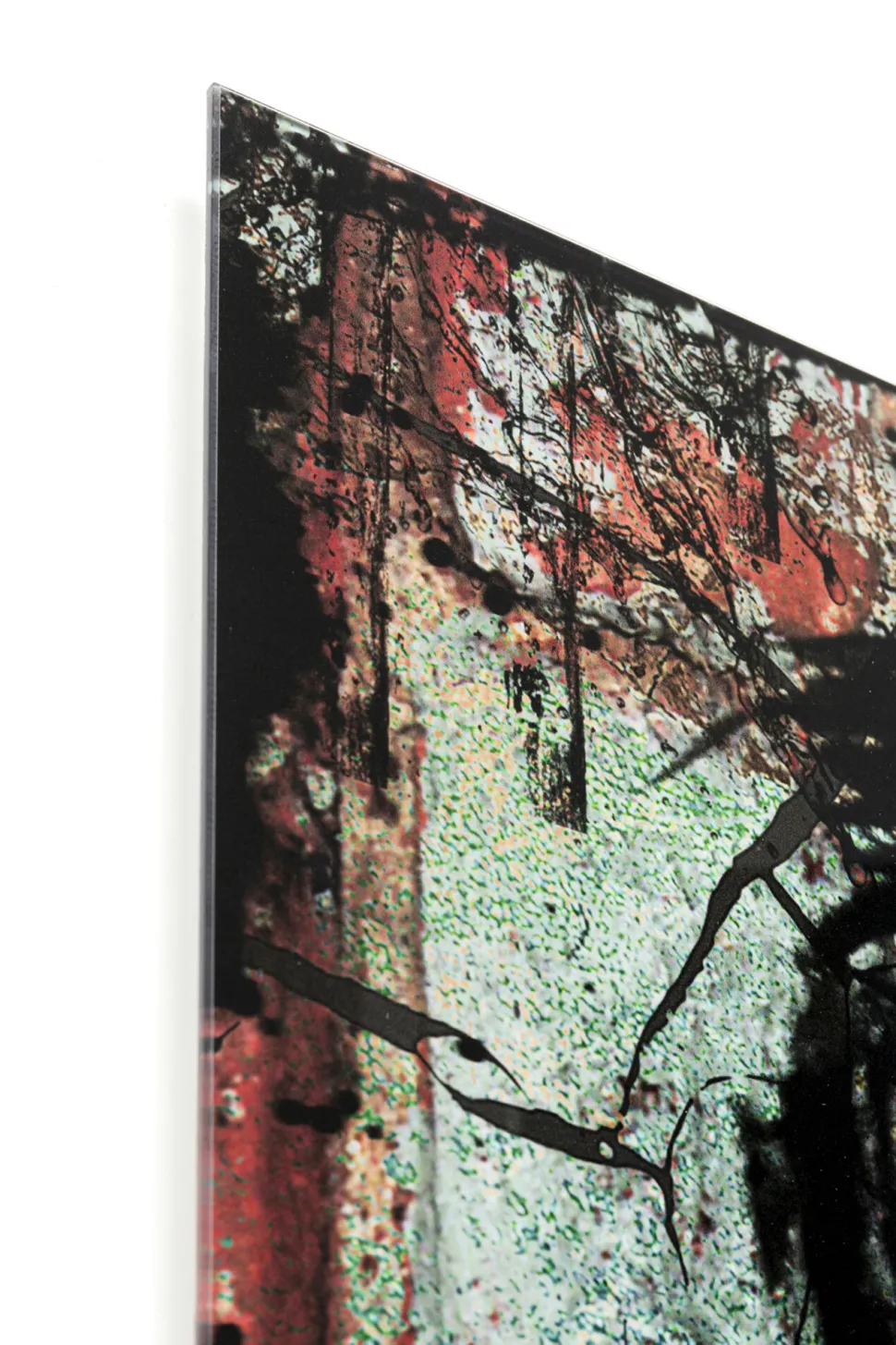 Glasbild Lady Butterfly 100x150cm