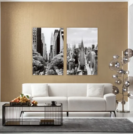 Glasbild Manhattan View 120x80cm