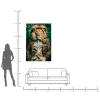 Glasbild Mister Lion 150x100cm