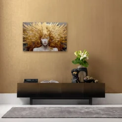 Glasbild Muse Celestial 120x80cm