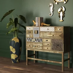 Highboard Chalet Gold 13 Schübe