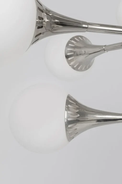 Hängeleuchte Bulb Fiction 20 Silber Ø102cm