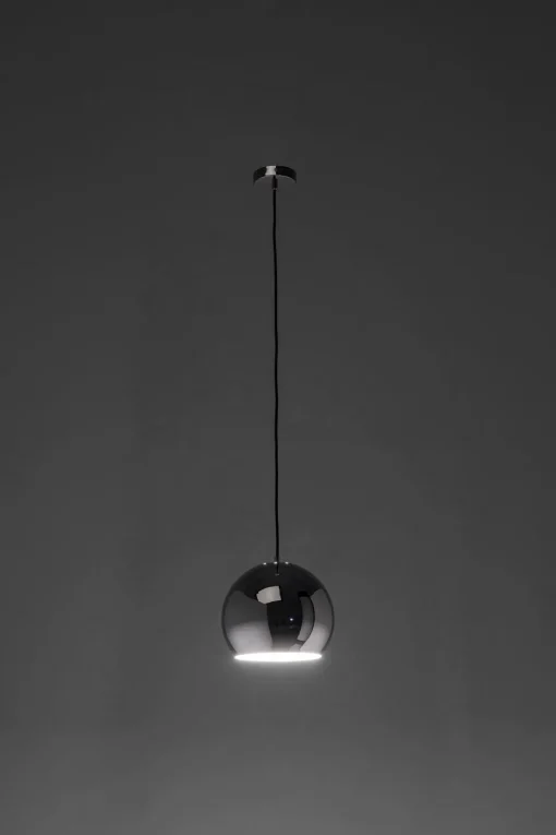 Hängeleuchte Caldaia Silber Ø25cm