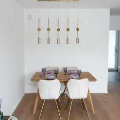 Hängeleuchte Candy Bar Gold 103cm