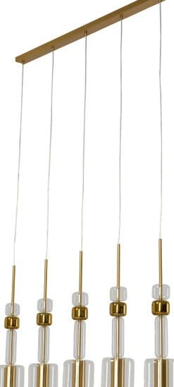 Hängeleuchte Candy Bar Gold 103cm