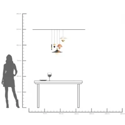 Hängeleuchte Cappelli Ø50cm