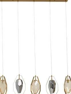 Hängeleuchte Diamond Fever Dining Brass 110cm