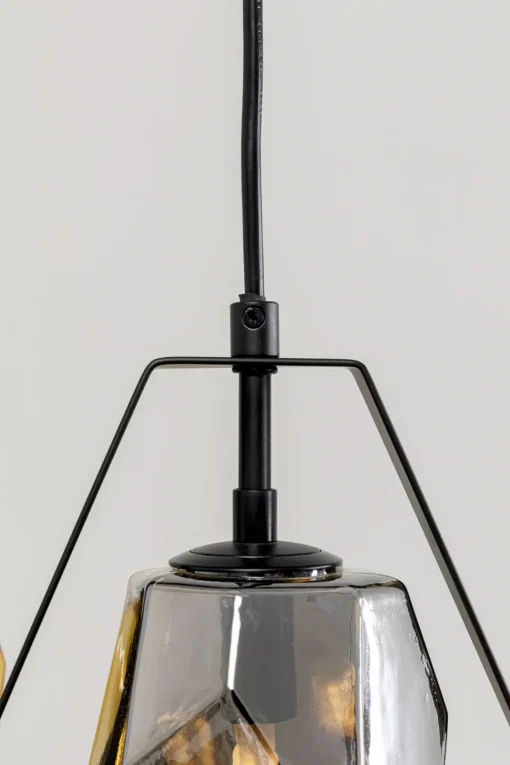 Hängeleuchte Diamond Fever Dining Schwarz 67cm