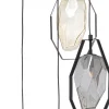 Hängeleuchte Diamond Fever Spiral Schwarz Ø42cm