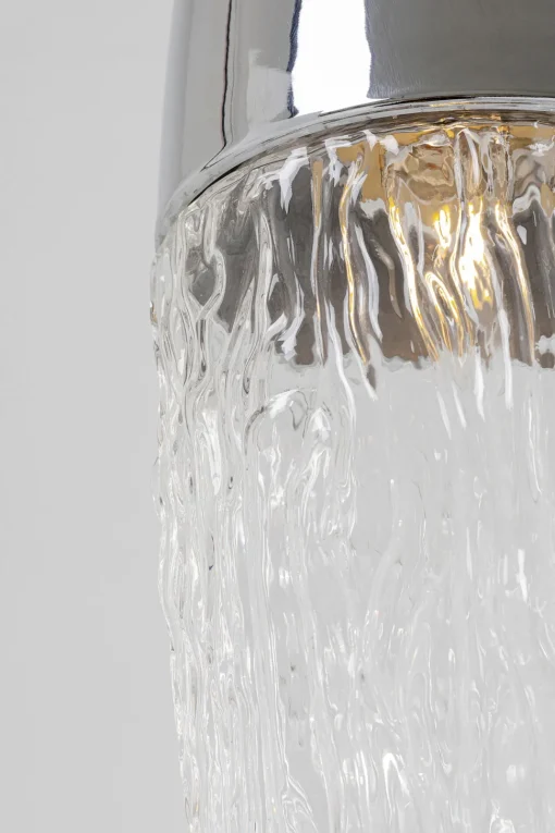 Hängeleuchte Frozen Chrome Ø17cm