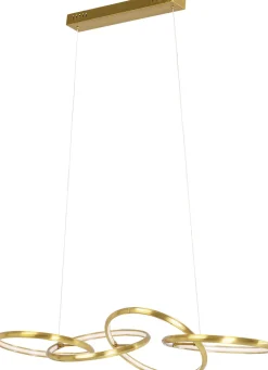 Hängeleuchte Galaxy LED Gold 155cm