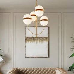 Hängeleuchte Leisha Bunch Ø76cm