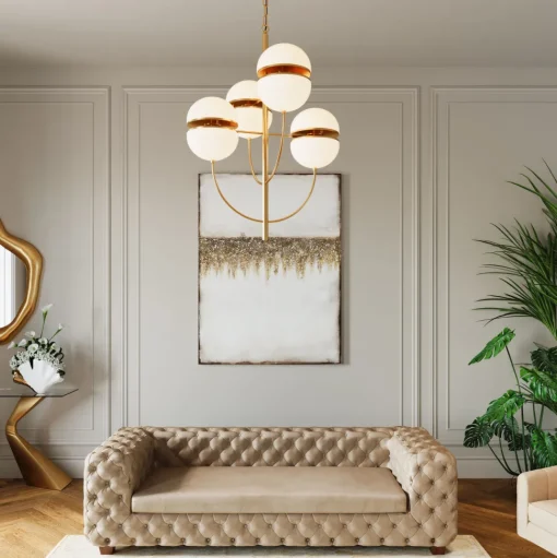 Hängeleuchte Leisha Bunch Ø76cm