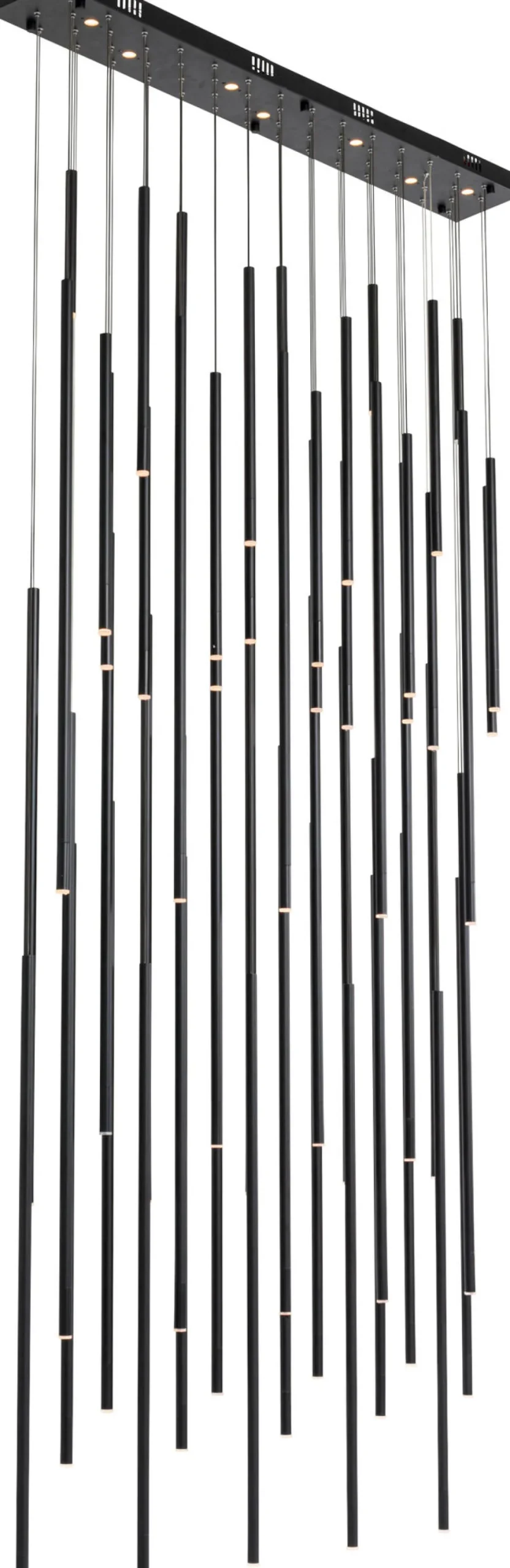 Hängeleuchte Living Vegas Deluxe Schwarz Matt LED