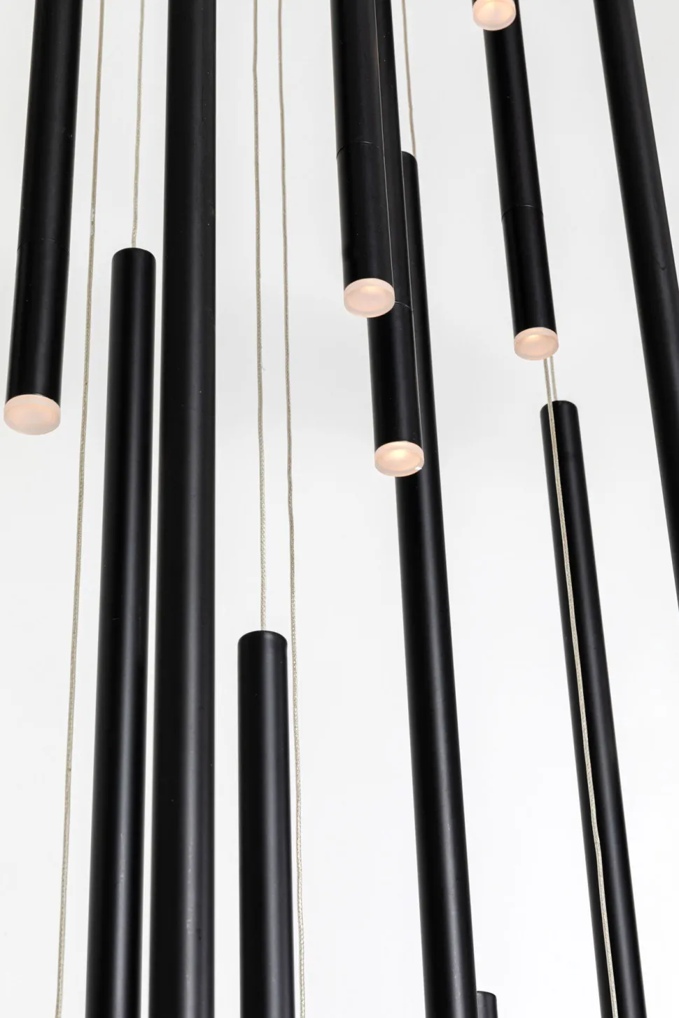 Hängeleuchte Living Vegas Deluxe Schwarz Matt LED