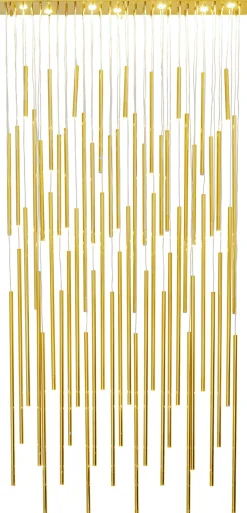 Hängeleuchte Living Vegas Deluxe Brass LED