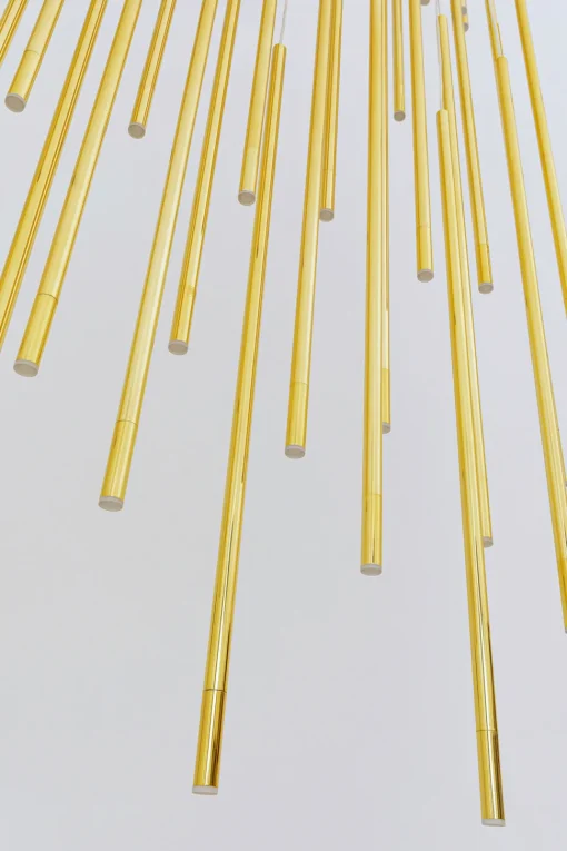 Hängeleuchte Living Vegas Deluxe Brass LED
