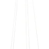 Hängeleuchte Saturn Schwarz Ø72cm